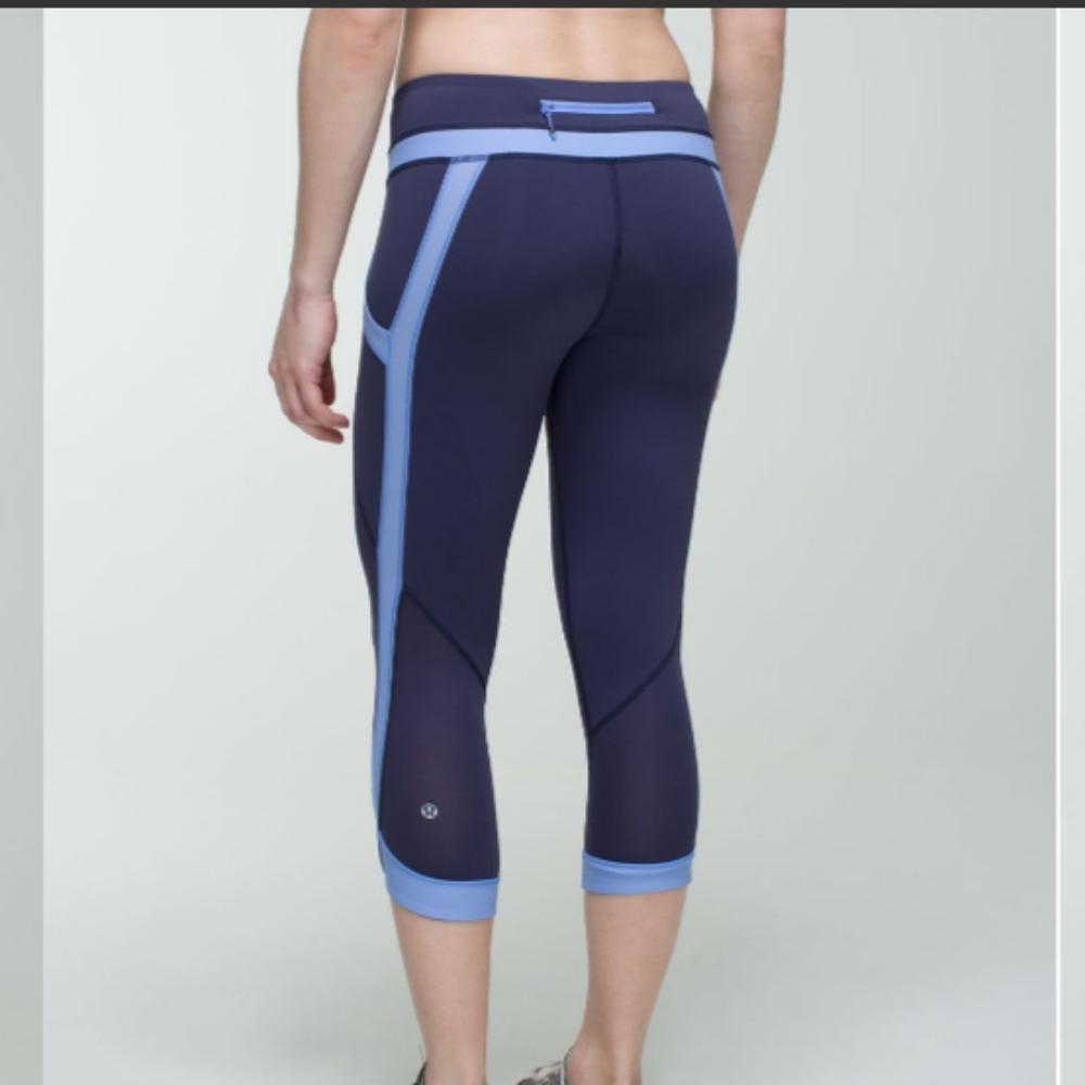 Lululemon chase me crop leggings